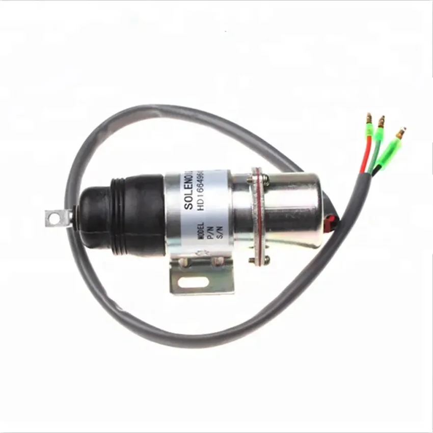 

716/30153 716-30153 71630153 12V Shutoff Solenoid for JCB Excavator 8052 8060