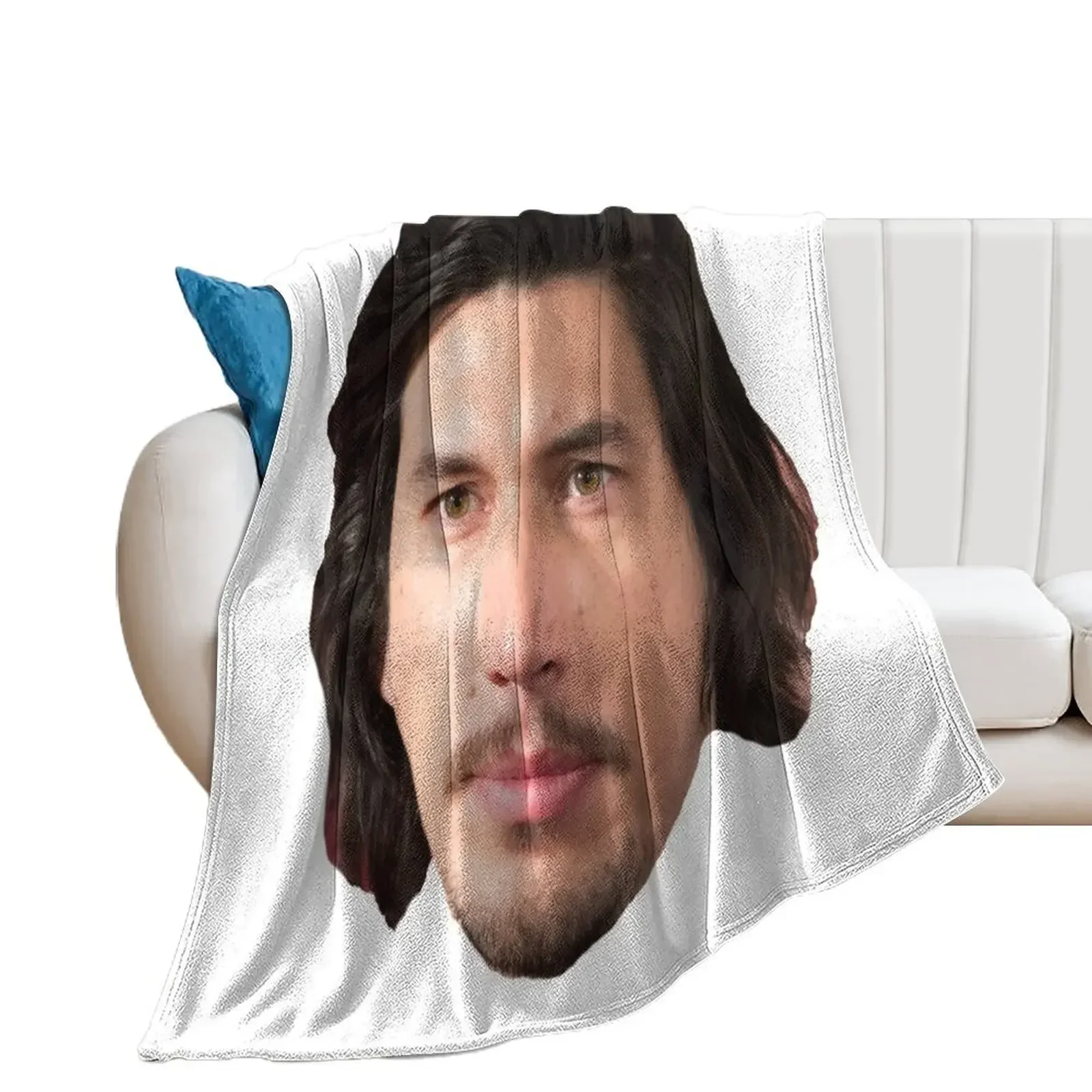 Adam Driver Throw Blanket manga anime Blankets