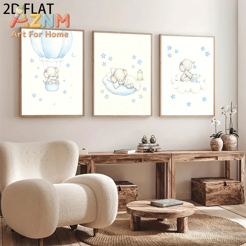 AZNM Rahmenloses Leinwandbild, – Baby Nursery Boy Bewertung und Preis