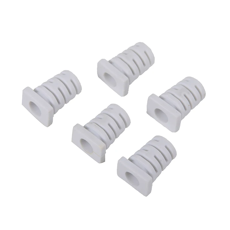 10pcs 5.0mm Cable Gland Connector Rubber Strain Relief Cord Boot Protector Wire Cable Sleeve For Power Tool Cellphone Charger