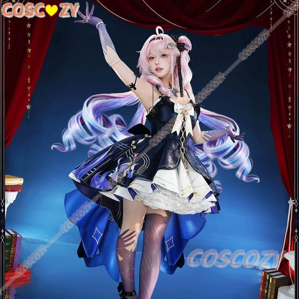 Wuthering Waves Denia Segunda Forma Disfraz de Cosplay Peluca Forma Fantasma Conjunto Completo Traje de Anime y Videojuego Uniforme para Halloween y Carnaval