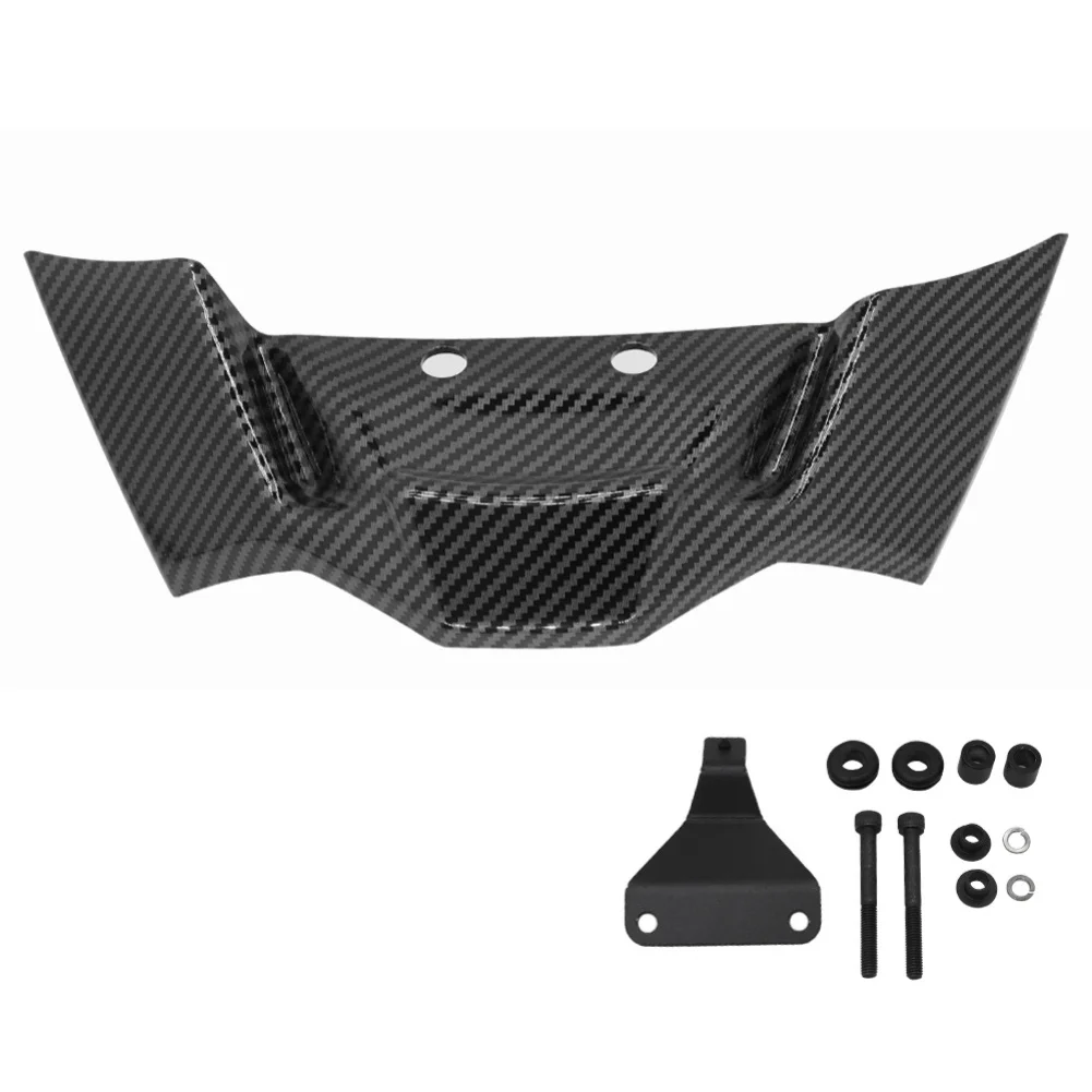 Front Down Pressure Wing Spoiler Kit for BMW For S1000R For M1000R 2021 2024 Carbon Black Options Fast Install