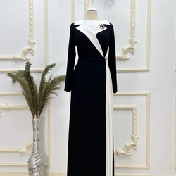 Customized  Sexy Casual    فساتين للحفلات الراقصة Sleeve Satin Women Yipeisha Formal فستان Occasion Evening Gown Ramada فساتينn