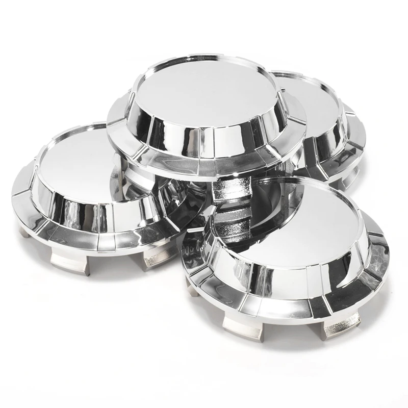 GTownworks 4 pcs OD 83mm ID 76mm Dome Wheel Center Cap For 2005-2013 Yukon Sierra 2007-2013 Avalanche Wheel Cap Auto Accessories
