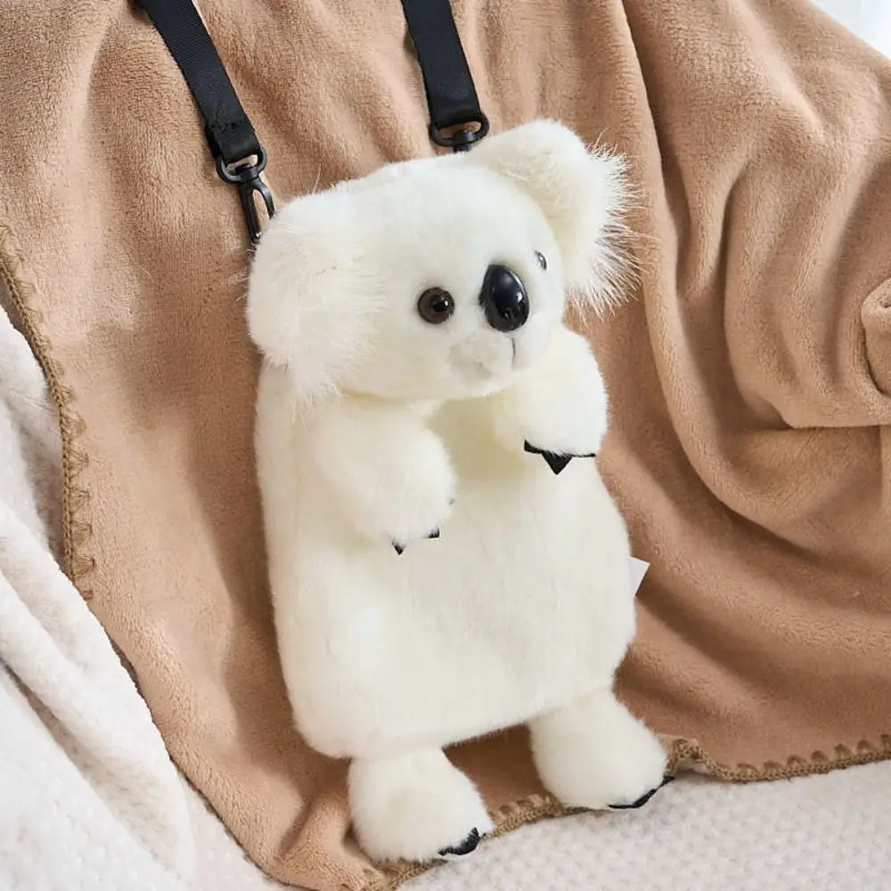 Cartoon knuffeldier pluche rugzak simulatie Panda tijger pluche schoudertas schattig levensechte pluche crossbody tas verjaardagscadeau