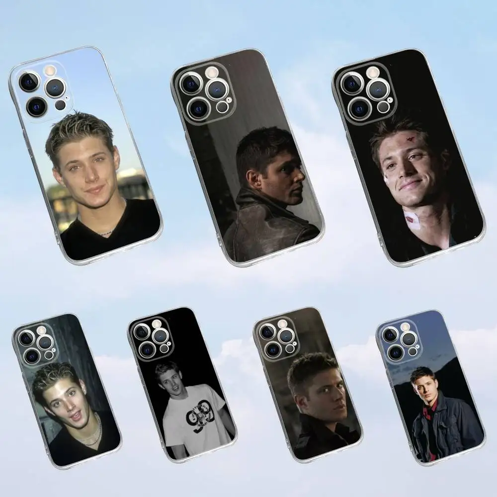 

Celebrity D-Dean Winchester Phone Case For iPhone 16,15,14,13,12,11 Pro,Max,Plus,X,XS,XR,SE,Mini Transparent Silicone Soft