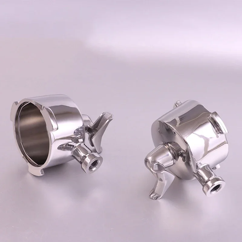 51MM 3 Ears Handle Filter for Delonghi Dedica EC680/685 Stainless Steel Coffee Double Mouth Splitter Portafilter Barista Tool