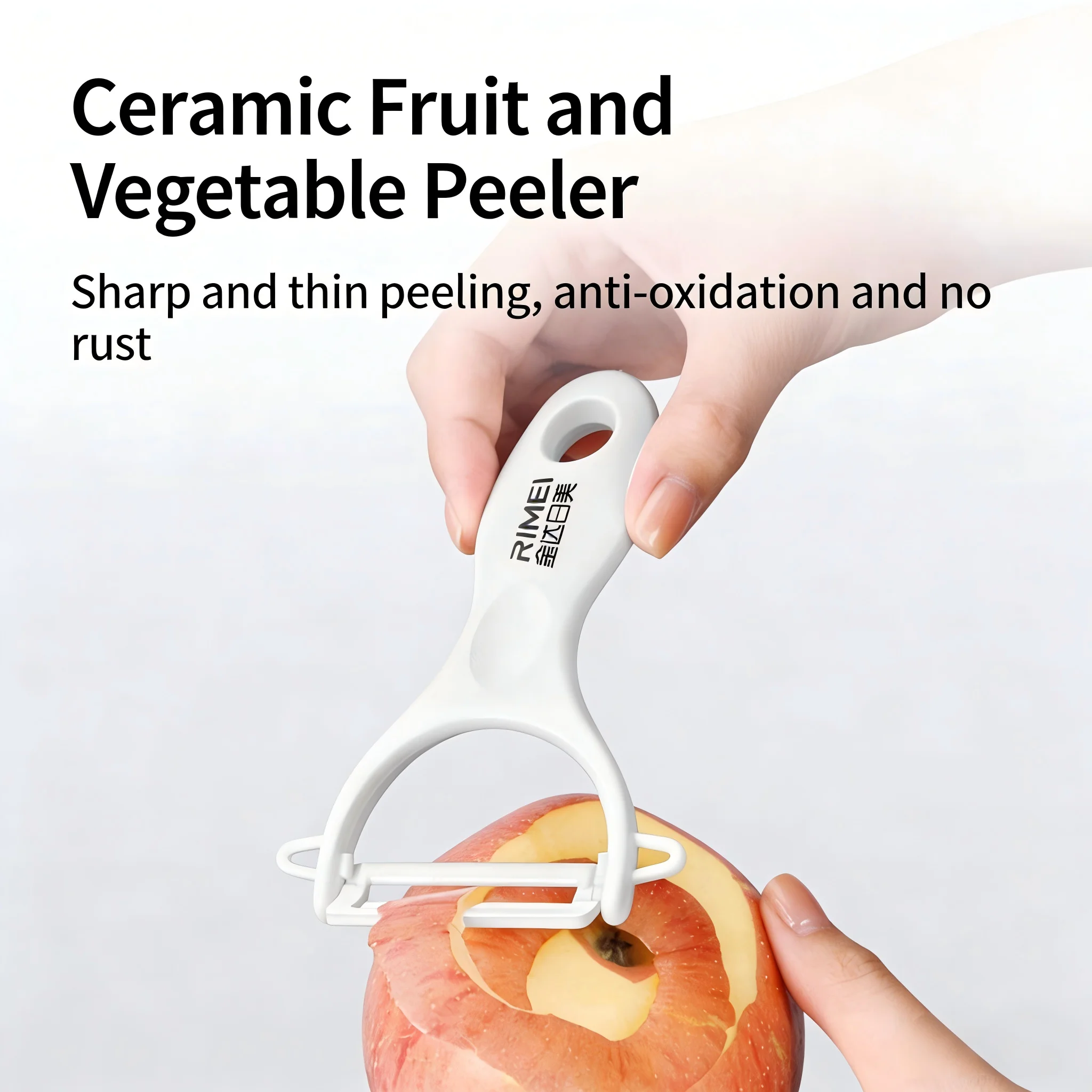 Kitchen Vegetable peeler Ceramic Carrot Potato Peeler Rust-proof and Durable, Multi-functional Kitchen Gadgets Peeler Set
