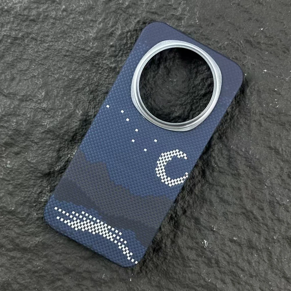 Real High-end Kevlar 600D Aramid Carbon Fiber Magnetic Case For Honor Magic 8 7 Pro RSR Ultra-Thin Bare-metal Feel Protect Cover