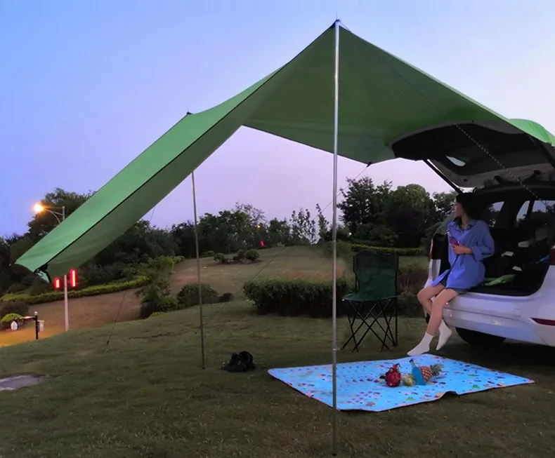 

Car Side Tent Car Awning Roof Side Tent Self-driving Camping Rainproof Pergola Car Exterior Accessories Waterproof Sunscreen