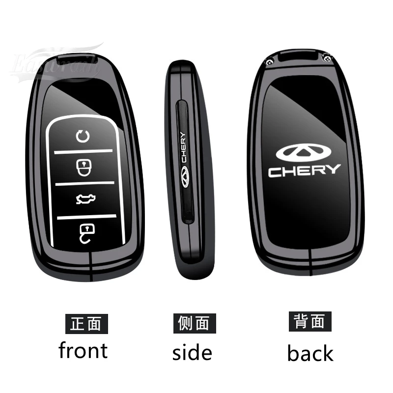 Auto-Schlüsselhülle aus Zinklegierung und TPU für Chery Jaecoo Tigo 7 8 Pro Max Omoda Tigo7 8 PlusJ6 J7plus J8 C5 5 Phev Premium – Detail 2