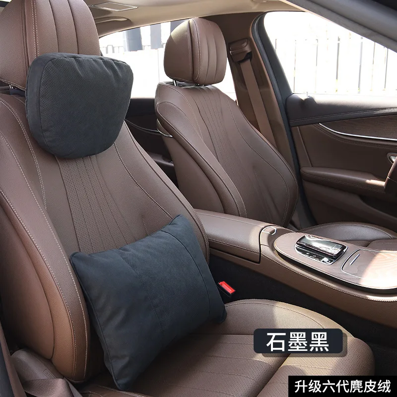 Car Headrest Seat Support Waist Pillow Breathable Car Neck Pillow For Volkswagen VW Golf 7 MK7 Golf 8 Mk8 Tiguan MK2 Polo Jetta