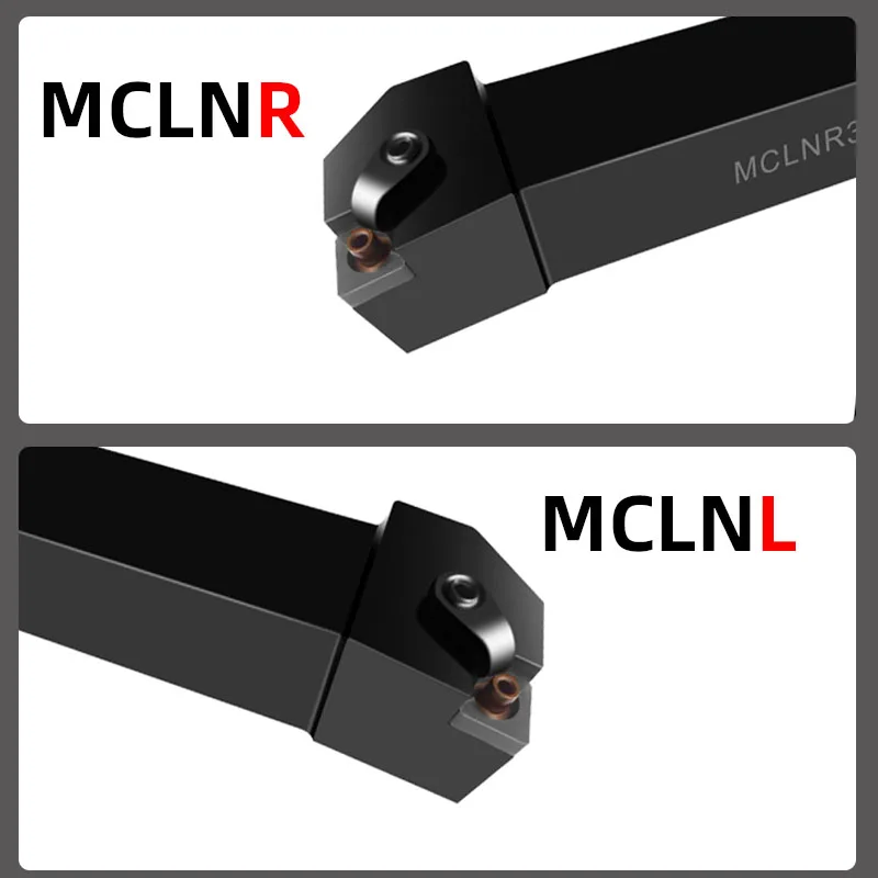 1pcs, Lathe Turning Tool Holder Cutting Edge Angle 95 Degree With No Inserts MCLNR2020K12 MCLNR2525M12