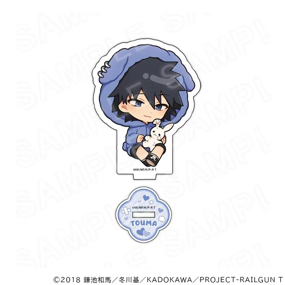 10CM Anime A Certain Magical Index Acrylic Keychain Ornaments Rumi Zoey Mira Decorations cosplay Accessories Christmas Gifts