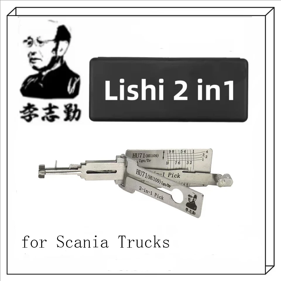 

HU71/HU109 Lishi 2in1 locksmith tool for Scania Trucks