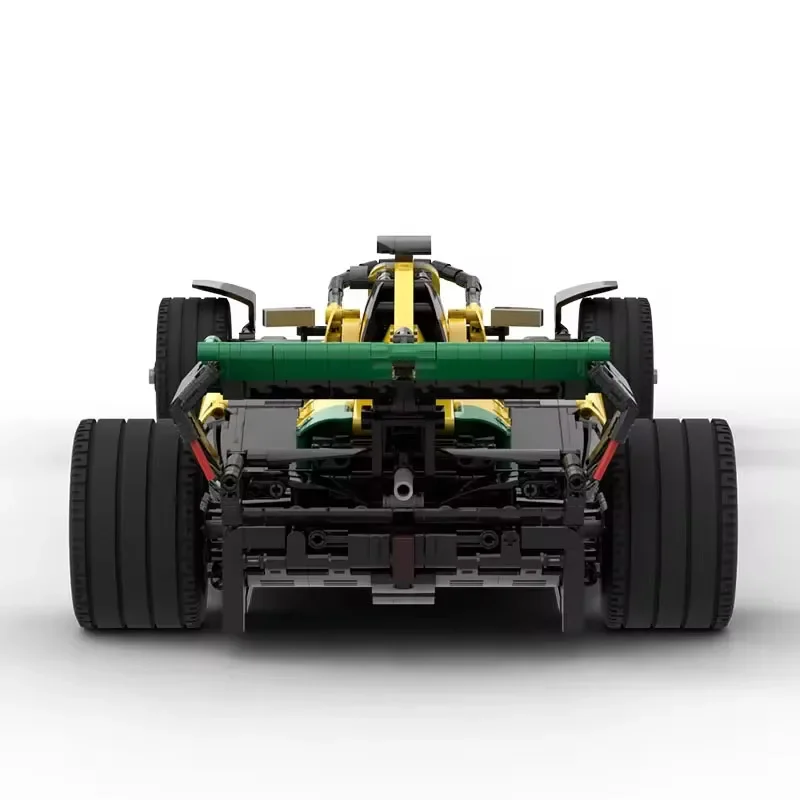 Nieuwe MOC-184498 Formule Een F1 Mcl38 Bouwsteen Model 3234 Onderdelen Moc Creatieve Kinderen Verjaardag Bouwstenen Speelgoed Cadeau