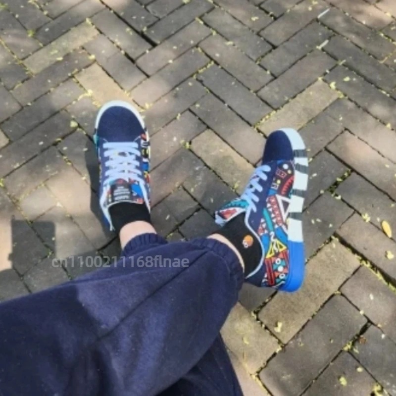 Spring and Summer New Street Dance Sports Shoes for Men, Trendy Hip-hop Fashion, Casual and Breathable Men's Shoes