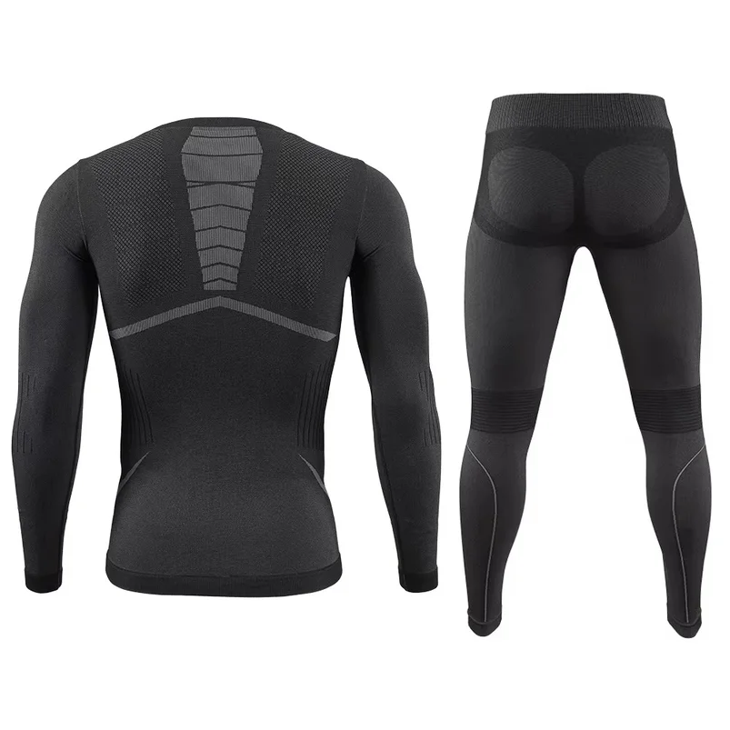 Winter Top Quality Thermo Cycling Clothing Men'S Thermal Underwear Sets Compression Training Male Clothin