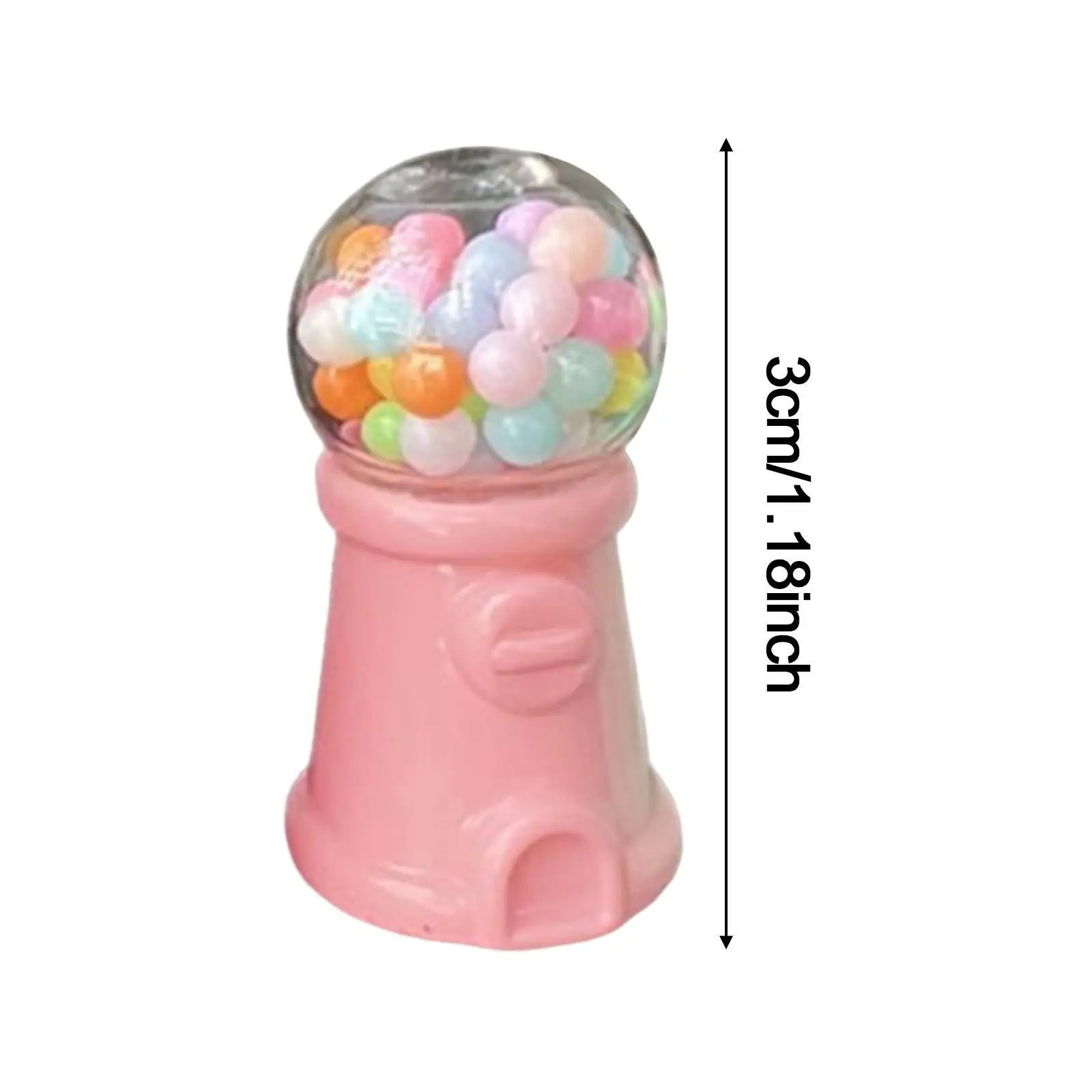 Miniature Candy Machine Miniature Decor Toy Miniature House Furniture Accessory for Scene Decor Children Gift Desktop Decor Kids