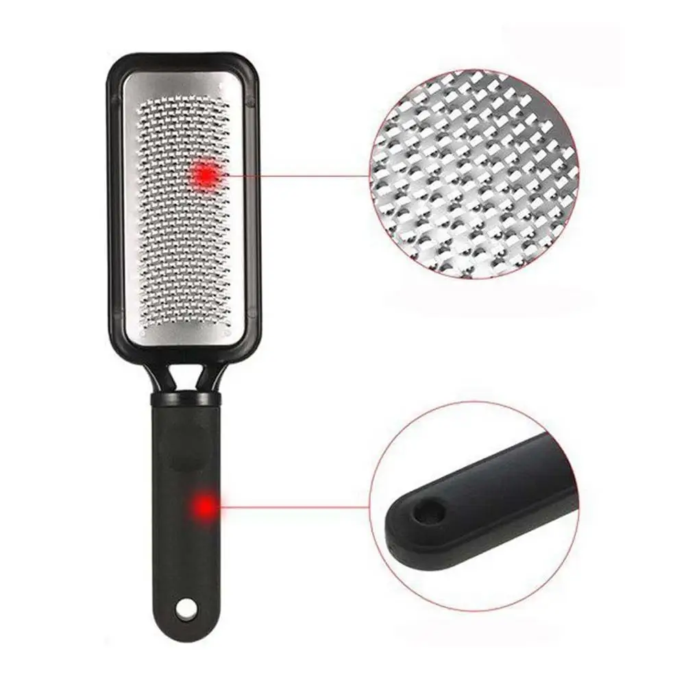 ที่ขูดหนังด้านเท้าแบบแข็งสำหรับขจัดหนังด้านบริเวณส้นเท้า ตะไบขัดเท้าสำหรับทำสปาเท้า ขจัดหนังด้านและหนังกำพร้า สำหรับทำเล็บมือและเล็บเท้า