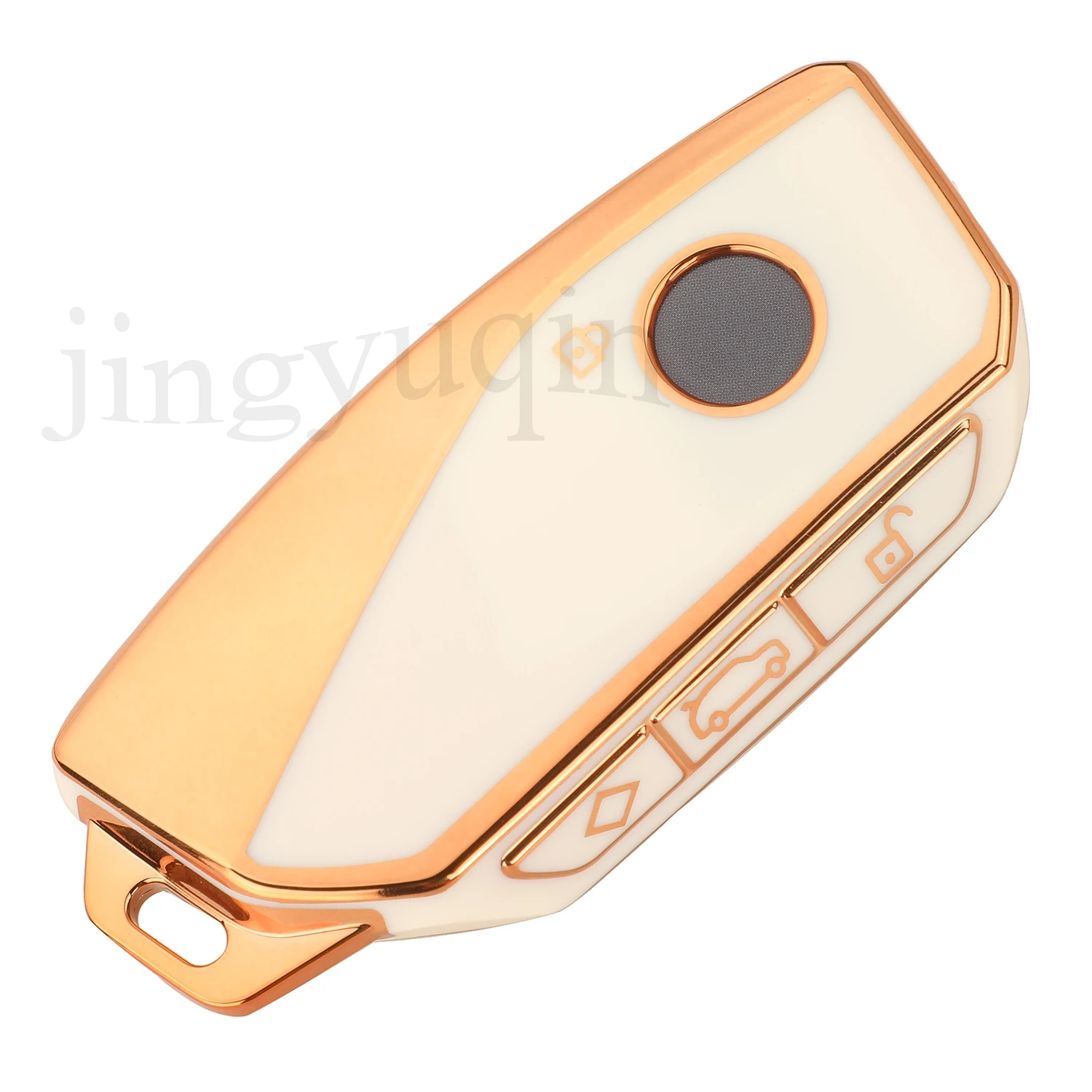 Jingyuqin 10 STKS 3BTN NIEUWE TPU Auto Flip Autosleutel Case Cover Fob Voor BMW I7 X7 G07 LCI IX I20 X1 U11 7 Serie G70 G09 XM U06 G81