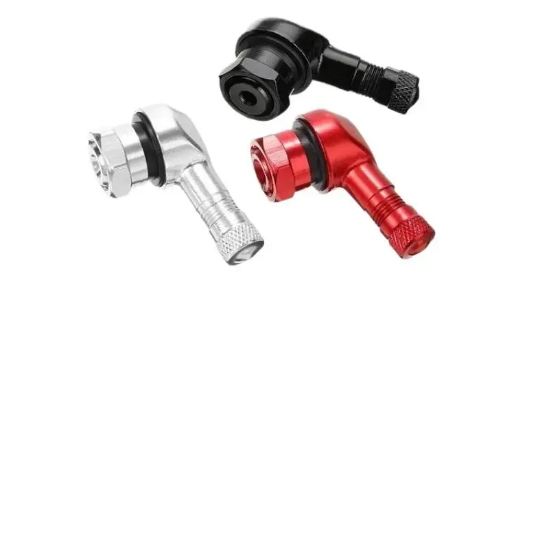 Pro Level CNC Aluminum 11.3mm Motorcycle Valve 90 Degree Angle for Maximum Ride Efficiency and Control