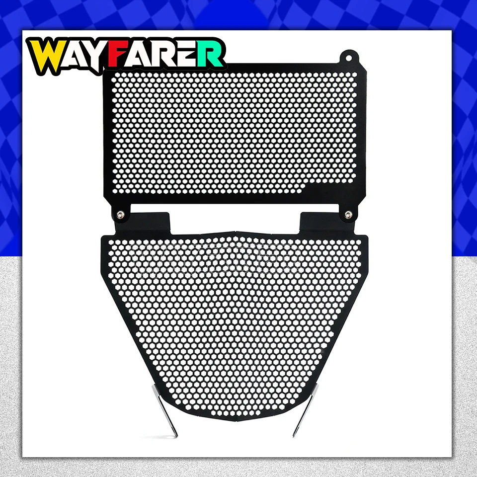 NEW Motorcycle CNC Radiator Grille Guard Grill Protector Parts For Ninja500 Ninja 500 2025 2026+ Accessories