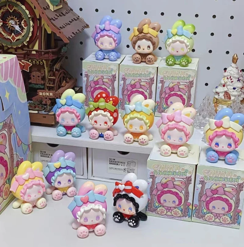 

New Products For Sale Genuine Emma First Bunny Collecter Debut Series Mini Cute Blind Box Desktop Decorative Ornaments Girl Gift