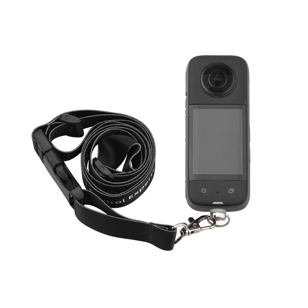 Aksesori Aksi Tali Leher Antihilang Tali Dada Lanyard Dapat Disesuaikan untuk Inst360 X3/X2/X