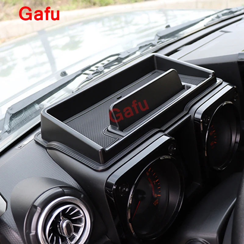 

Car Interior Dashboard Storage Box for Suzuki Jimny 2019-2020 Tray Phone Holder Stander Organize Non-Slip Styling Accessories