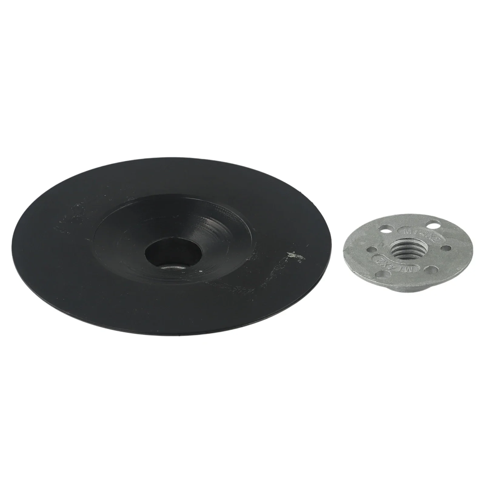 

5ich 125mm Backing Pad Fibre Disc Thread With Lock Nut For Angle Grinder Woodworking Steel Paper Grinding Disc Tray Tools