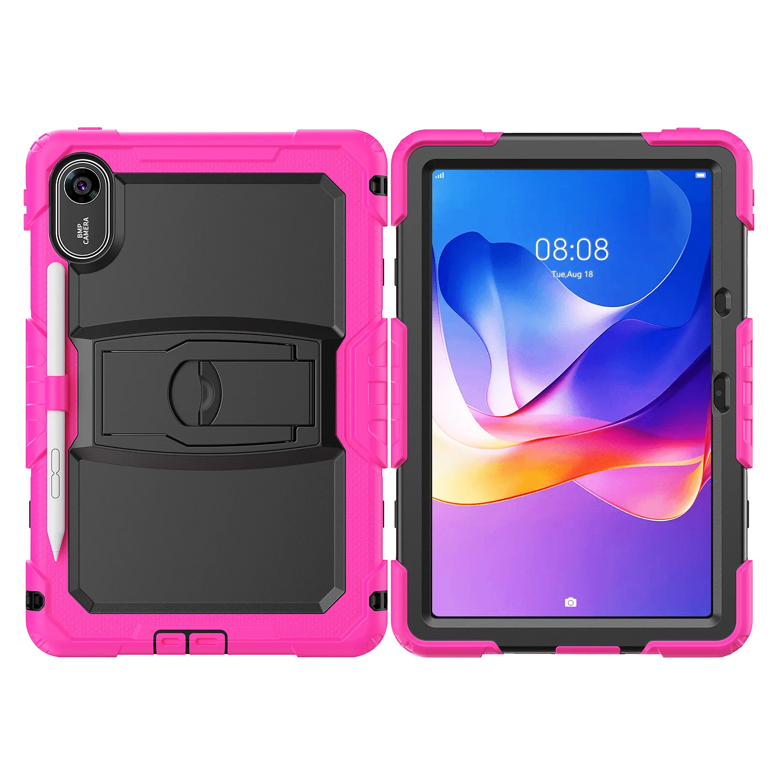 Kids Armor Case For Xiaomi Redmi Pad 2 2025 11 inch Pad2 Model 25040RP0AG Heavy Duty Kickstand Rugged Cover Shockproof Capa #R 3