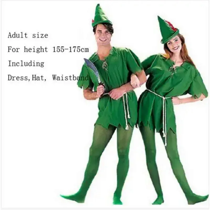 Peter Pan Cosplay Costumes Adult Halloween Carvinal Cosplay Costumes For Kids Children Men Women Cosplay Costumes view 2