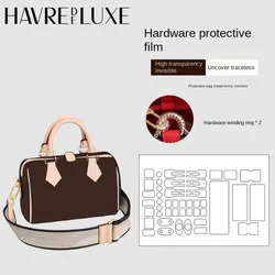 HAVREDELUXE Hardware Accessories Film For LV Speedy20 Bag Anti-oxidation Wear Scratch Metal Protection Single Buy