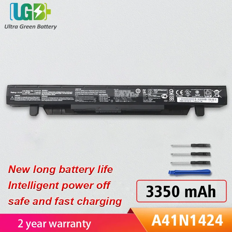 UGB New A41N1424 Battery for ASUS ROG ZX50 ZX50J ZX50JX ZX50V ZX50VW GL552 GL552VW GL552J GL552JX GL552V X50J JX4200