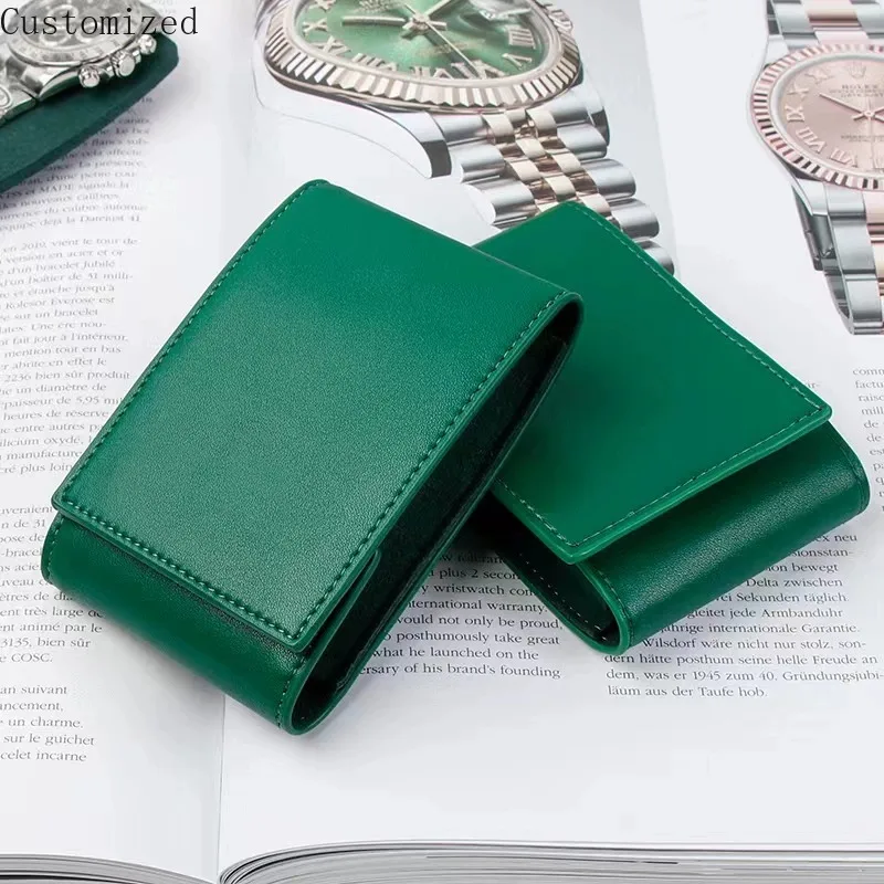 Direct Velvet Watch Green Bag Protective Watch Leather Jewels Rolexbles Environmental Protection Display Storage Wood Paper Box