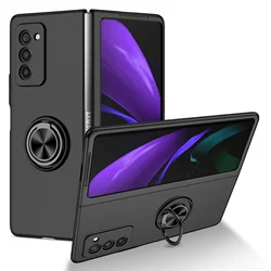 Kickstand Ring Case for Samsung Galaxy Z fold7 Fold2 Fold5 fold6 5G Fold 7 6 5 4 Fold4 Fold 2 3 Anti-falling Protective Cover