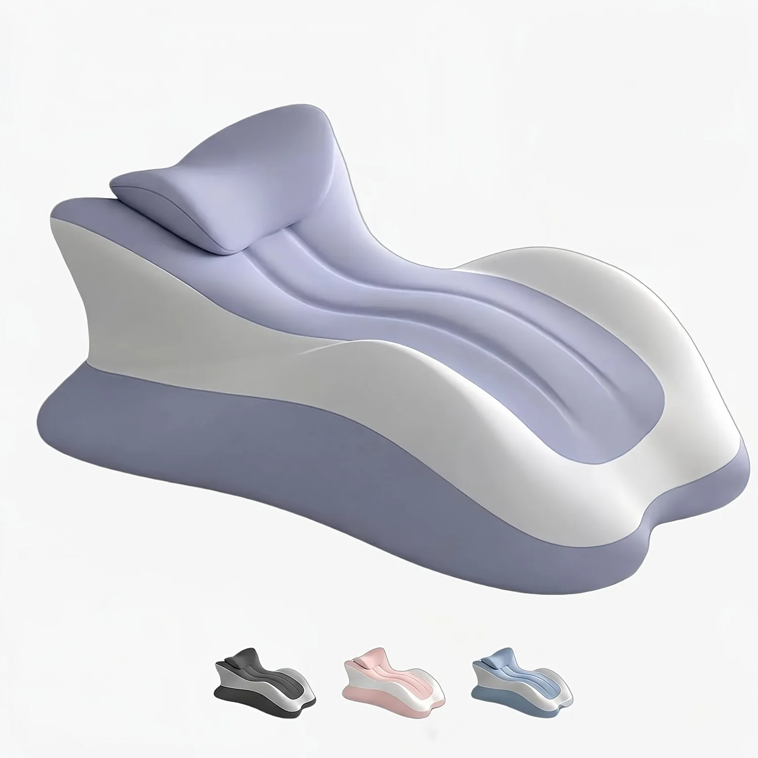 

Wedge-Shaped Pillow Designed for Reading, Relaxing, And Using Your Phone While Lying Down. This Supportive Backrest Is Ideal for