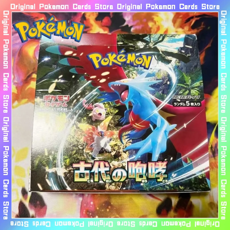 

100%Original Pokemon Sv4k Booster Pack Trading Anime Card PTCG Japanese Version Collection Cards Single Pack Toy Birthday Gifts