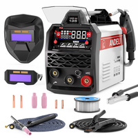 ANDELI Semi-automatic MIG Welding Machine Lift TIG MMA MIG 3 in 1 Gasless Synergy MIG Welders Inverter Soldering Welder