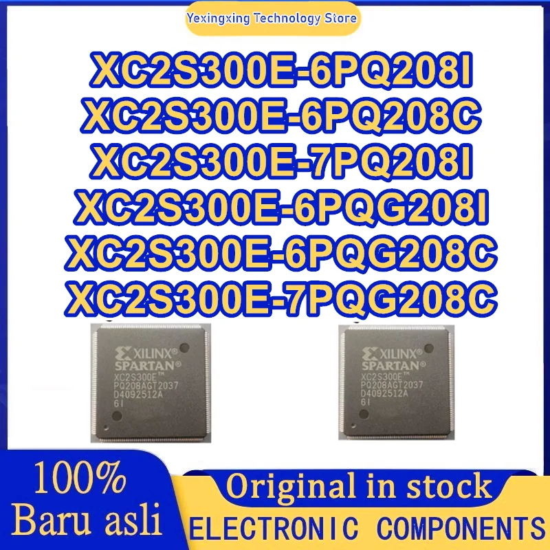 

XC2S300E-6PQ208I XC2S300E-6PQ208C XC2S300E-7PQ208I XC2S300E-6PQG208I XC2S300E-6PQG208C XC2S300E-7PQG208C QFP208 Микросхема на складе
