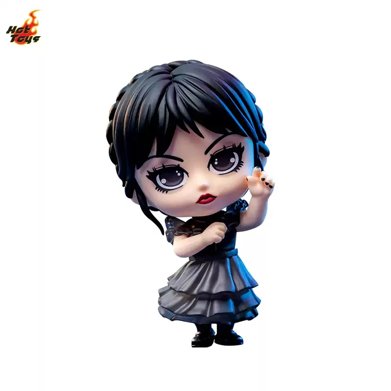 In Stock Hot Toys COSBABY COSB1108 Wednesday Dance Version 11CM Model Collection Figure Cute Ornaments Decorations Doll