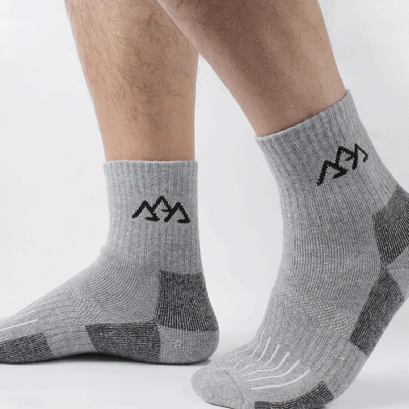 3Pairs/lot 2023 New Brand Men Socks Winter Quick dry Cotton Sock CoolMax Comfortable Male Socks Casual Terry Sock for Men