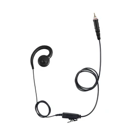 Zestaw słuchawkowy RISENKE-Air Tube z mikrofonem PTT do motoroli, CLP1010e, CLP1040e, CLP446e, zestaw do monitoringu radiowego, słuchawki