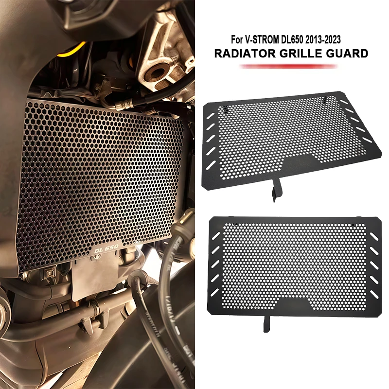 

For Suzuki V-STROM DL650 DL 650 V-strom 650 2013-2023 2022 Radiator Protective Grill Cover Guards Cooler Grille Cover Protecter