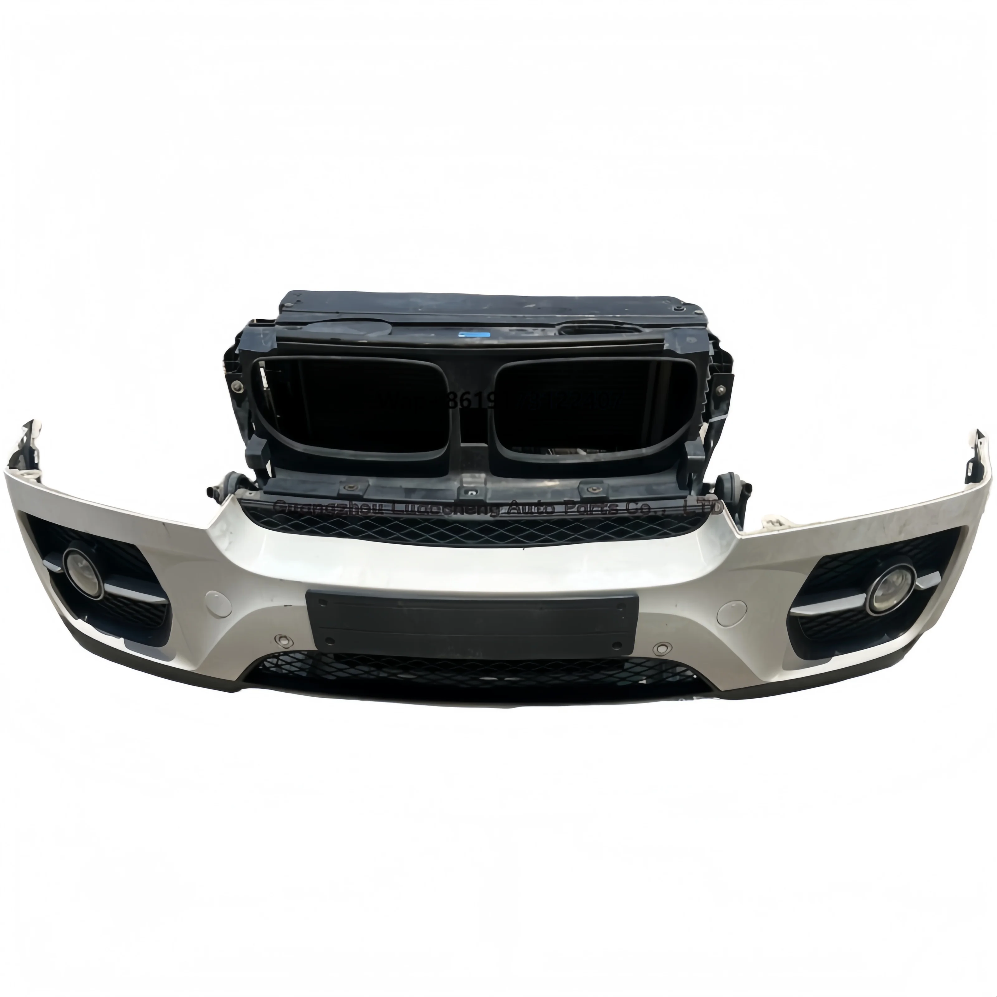 For X6 E71 E72 Front Bumper Car Body Kit with Headlight Front Nozzle Assembly
