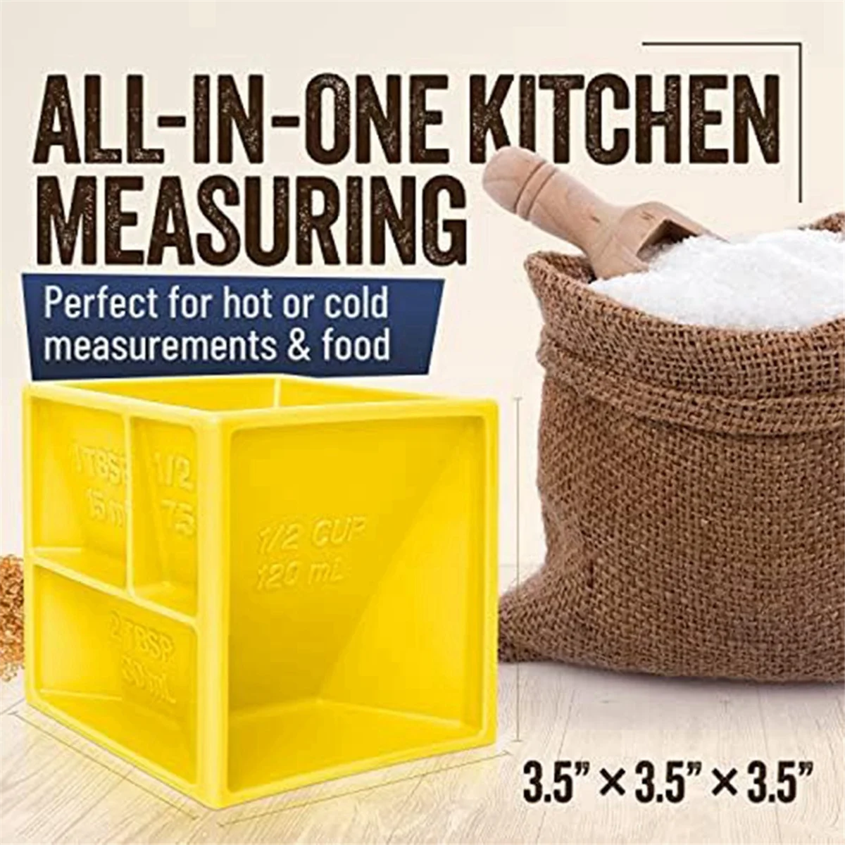 AD30-Cooking Measuring Cups, Dishwasher Safe Measuring Cup, Measure Spoons, Measuring Spoon Plastic