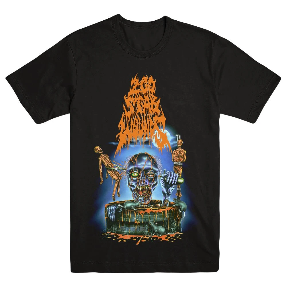 Buckethead 200 STAB WOUNDS Band T-Shirt Baumwolle Grafik-T-Shirt Herren Damen Sommer Streetwear