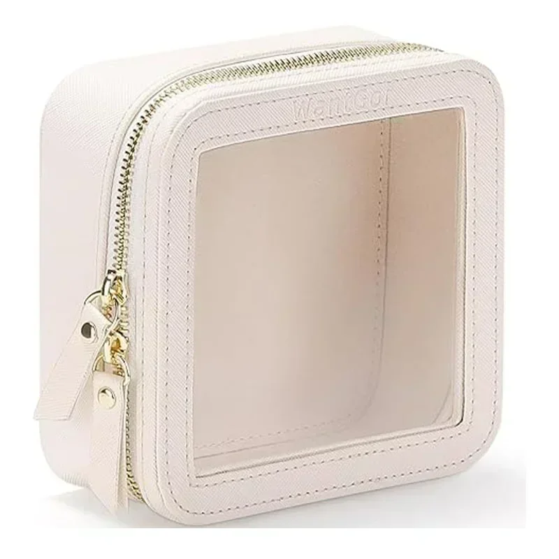 Small Cosmetic Bag, Mini Makeup Bag Women Clear Pouch Cosmetics Bags GCN1-V