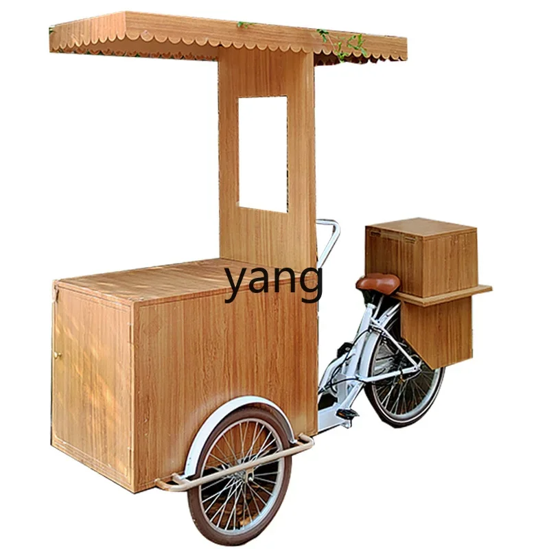 LMM， outdoor food truck scenic spot display props tricycle coffee night market shopping mall